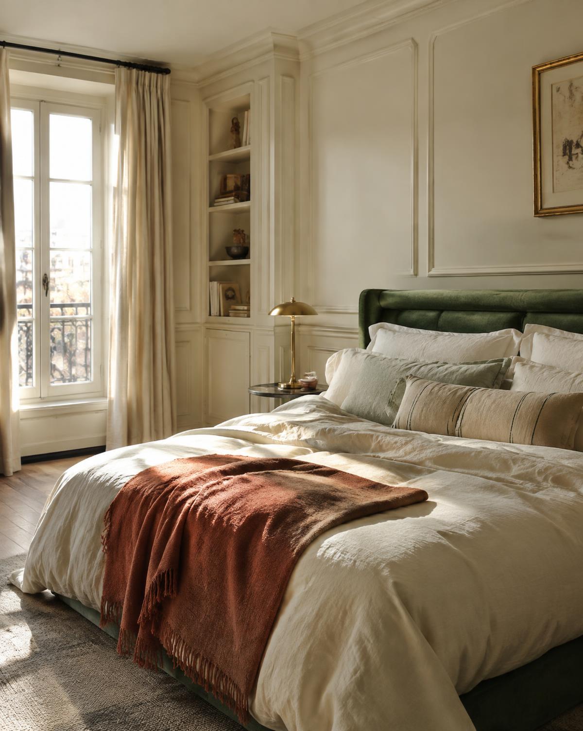 Chambre en lin — Paris 16e