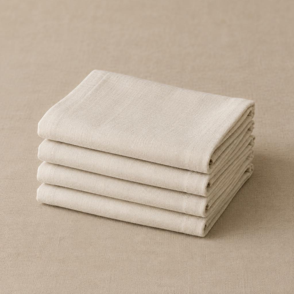 Serviettes Lin (×4)