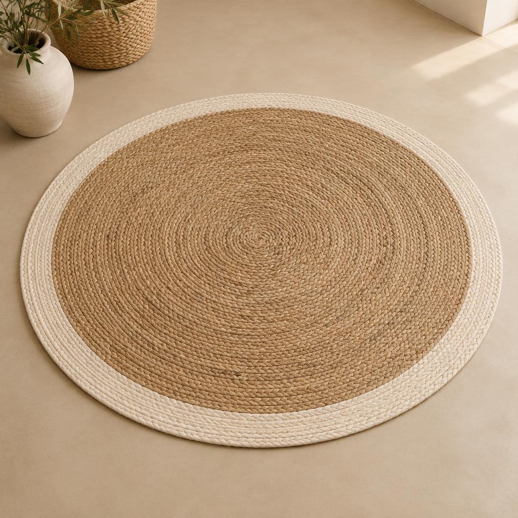 Tapis Jute rond